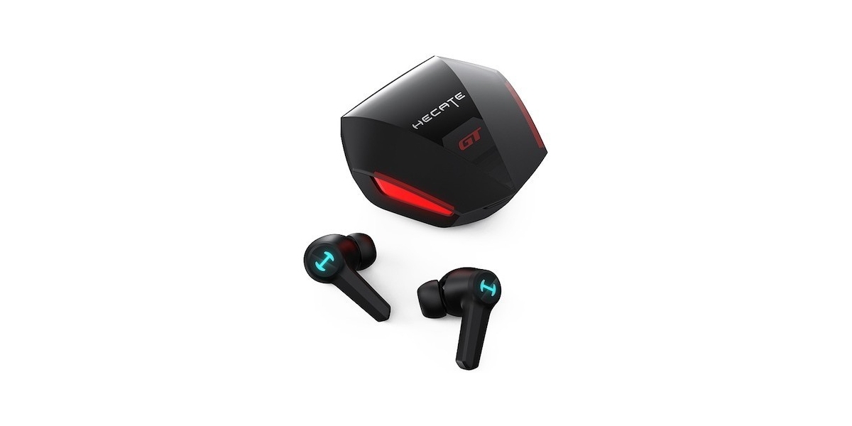 Casti Wireless Edifier GT4-BK, intraauriculare, RGB, USB-C, Negru 637487