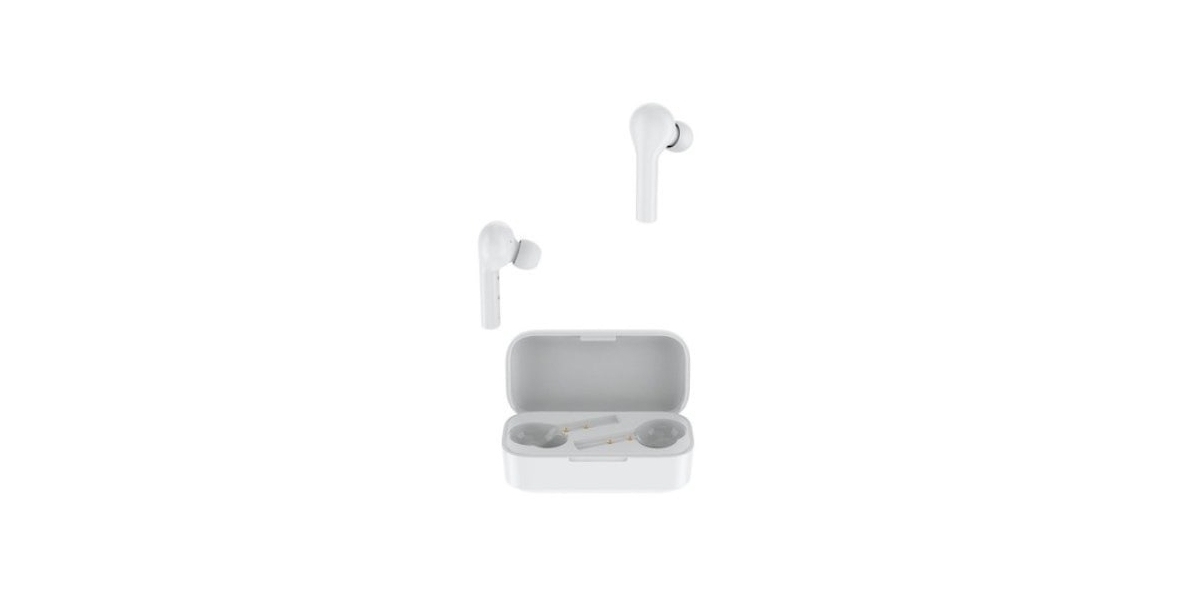 Casti wireless QCY T5-W, In-Ear, TWS, Alb 