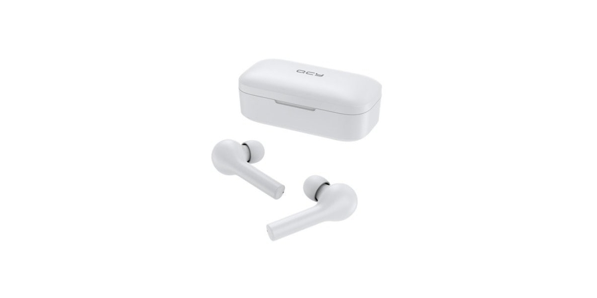 Casti wireless QCY T5-W, In-Ear, TWS, Alb 637579