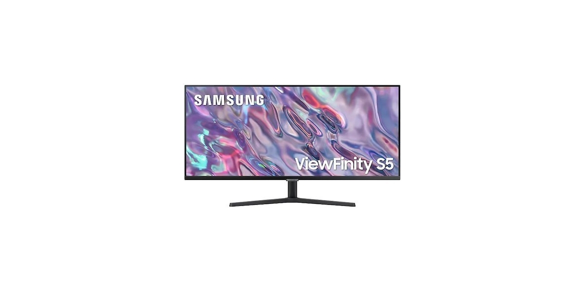 Monitor LED Samsung ViewFinity S5 LS34C500GAUXEN, 34", 5ms, Negru 