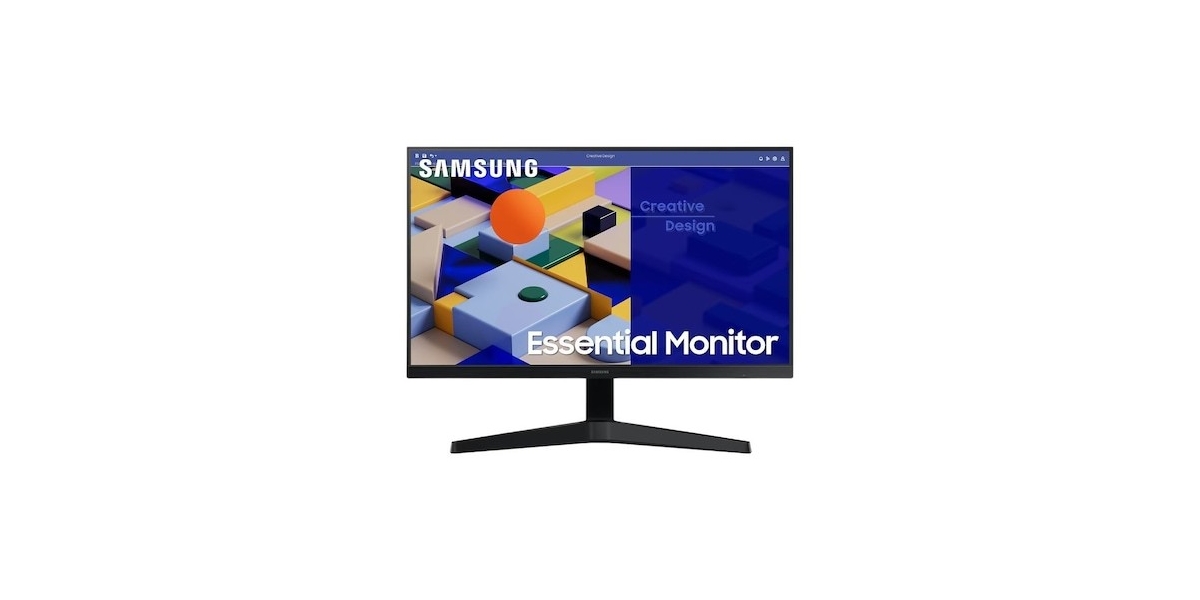 Monitor Samsung LS24C314EAUXEN 24", Full HD, 5ms, Negru 