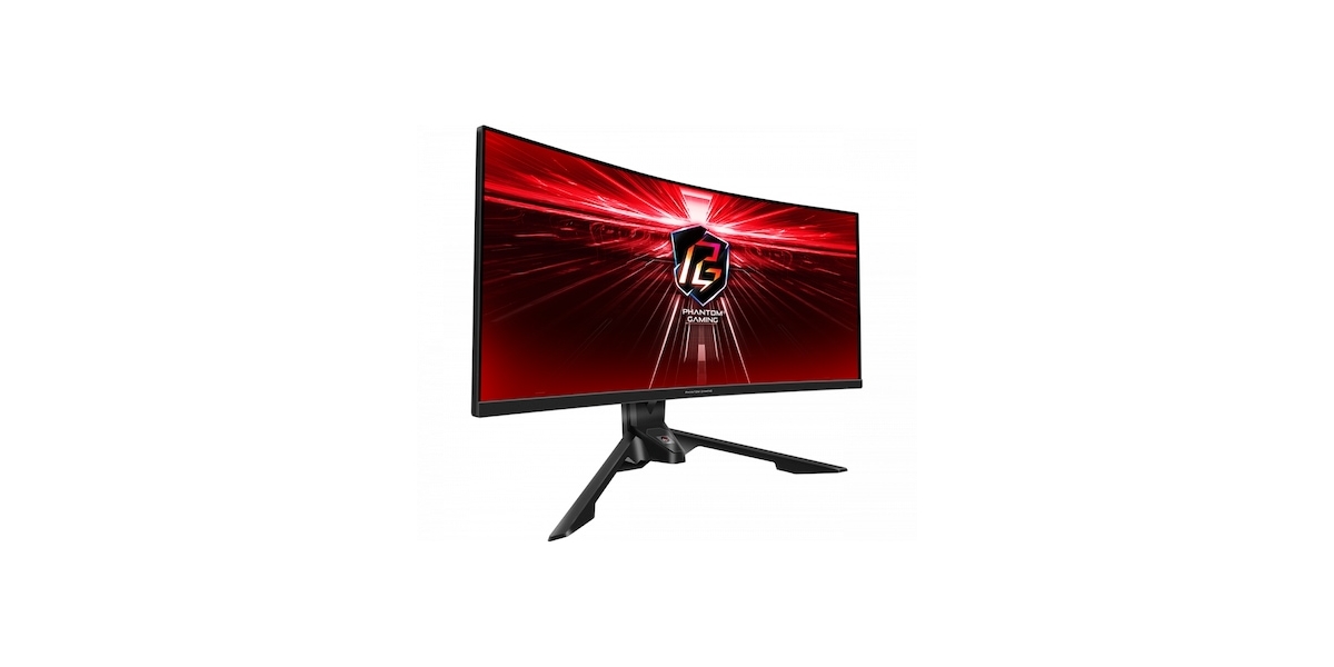 Monitor Gaming ASRock PG34WQ15R3A, 34", Curved, 1ms, Negru 