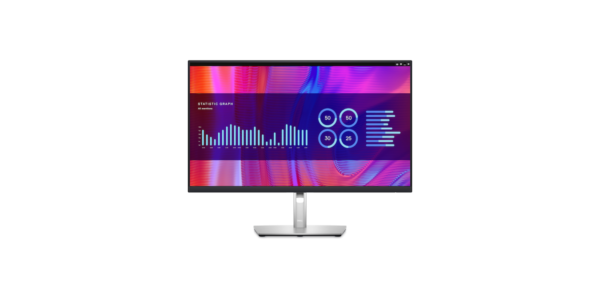 Monitor LED Dell Professional P3223DE, 31.5", WQHD, Negru 