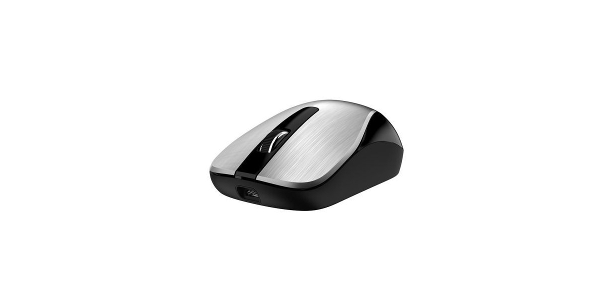 Mouse Genius ECO-8015 Wireless, Argintiu (31030011411) 