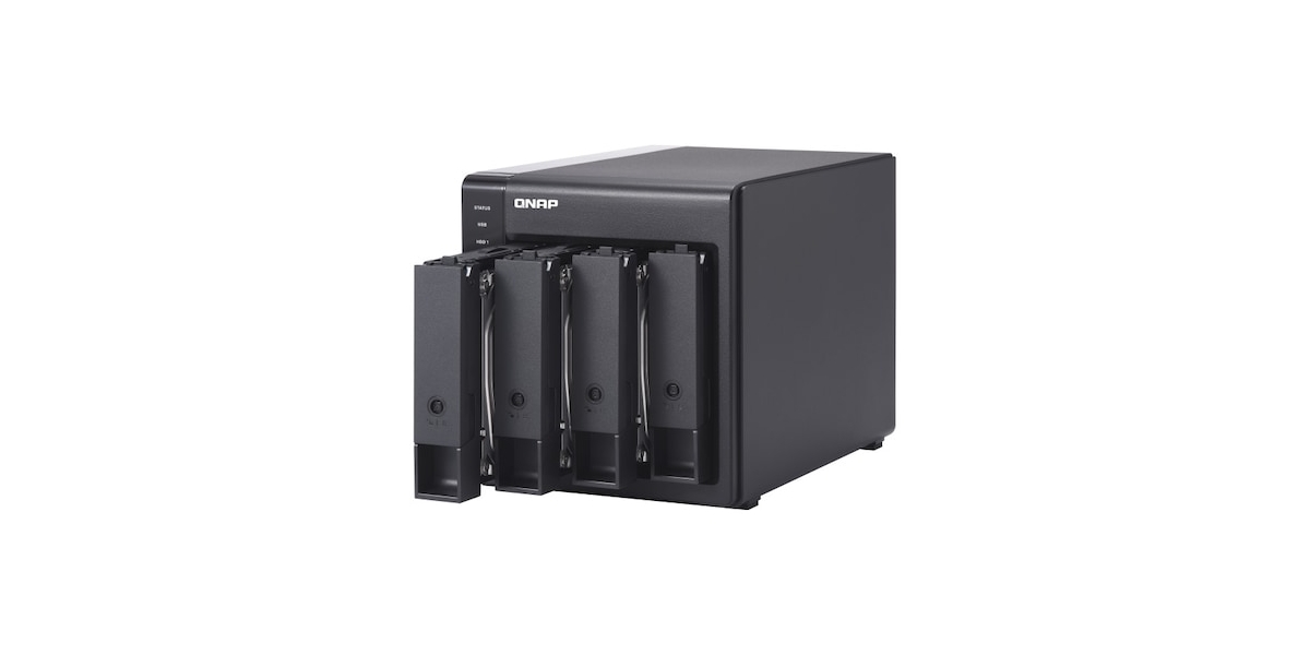 RAID USB Qnap TR-004 4-Bay, 3Gbps, 1 x USB 3.0 Type-c, Tower 638524