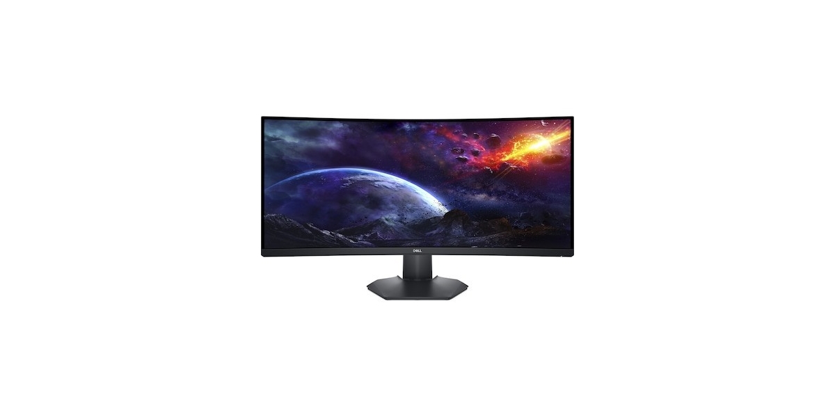 Monitor LED Gaming Dell S3422DWG, 34", WQHD VA, 1ms, Negru 650989