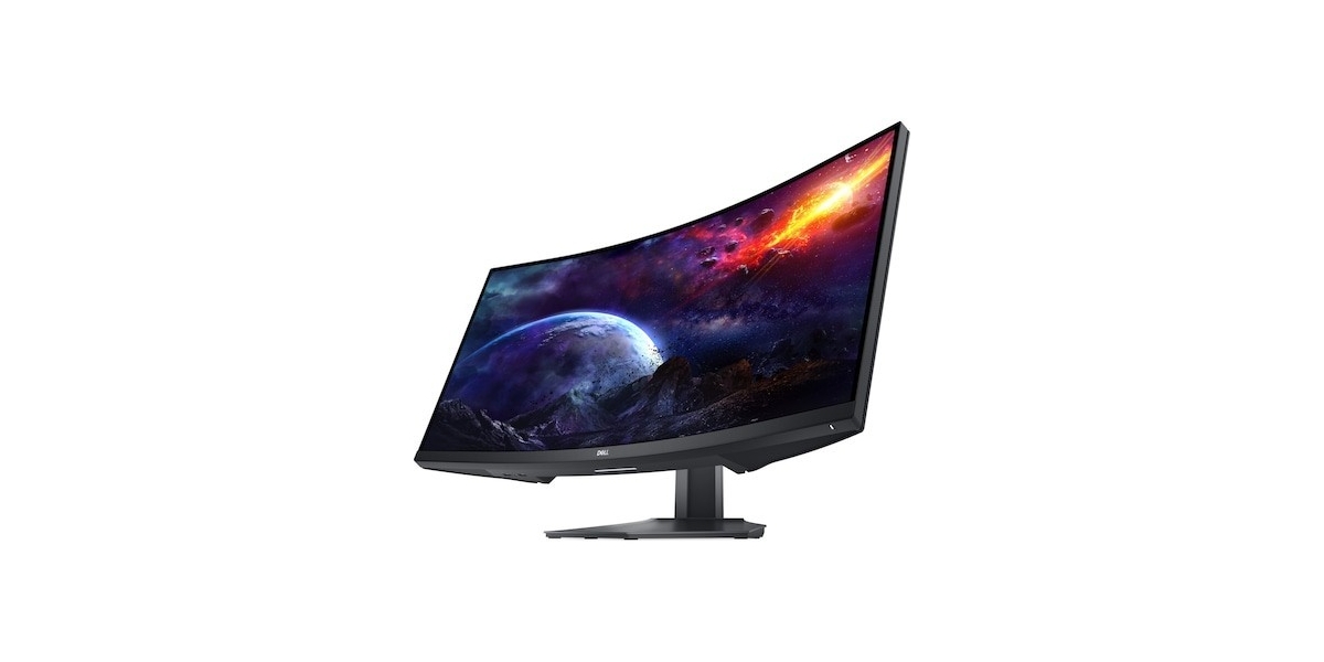 Monitor LED Gaming Dell S3422DWG, 34", WQHD VA, 1ms, Negru 650991