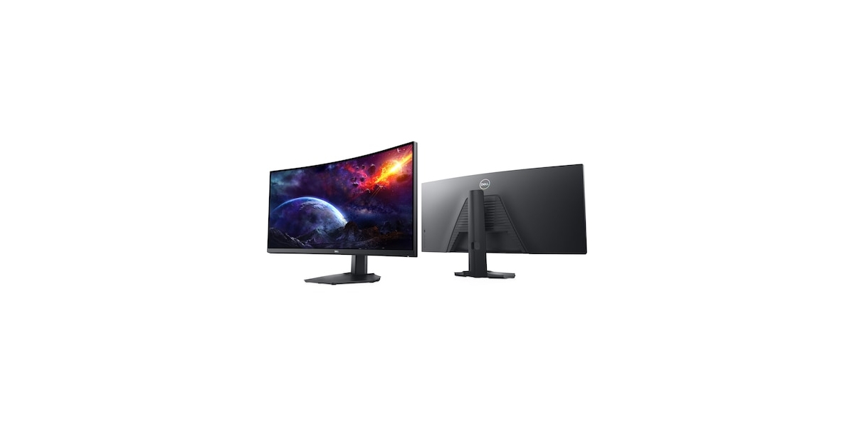 Monitor LED Gaming Dell S3422DWG, 34", WQHD VA, 1ms, Negru 650993