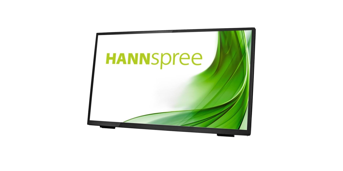 Monitor Touchscreen Hannspree HT248PPB, 23.8", Full HD, Wide, Negru 