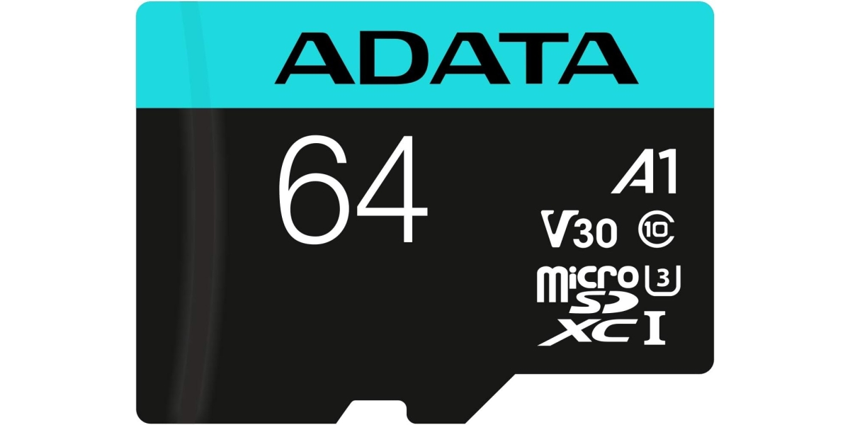 Card de memorie microSDXC Premier Pro ADATA 64GB UHS-I U3 V30 A2 cu adaptor 