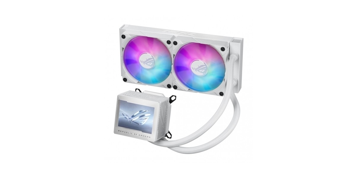 Cooler procesor ASUS ROG RYUJIN III 240 ARGB WHT, 2x 120mm, Alb 651948