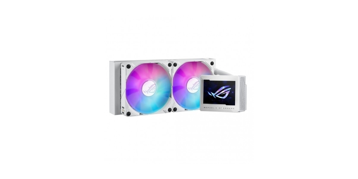 Cooler procesor ASUS ROG RYUJIN III 240 ARGB WHT, 2x 120mm, Alb 651949