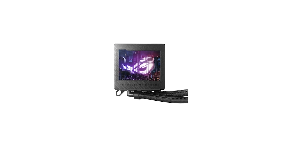 Cooler procesor ASUS ROG RYUJIN III 360 ARGB, 3.5" Full Color LCD Display...