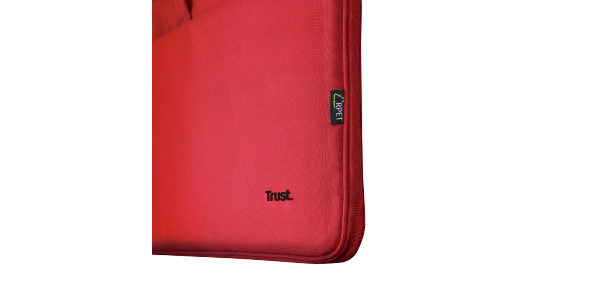 Geanta laptop Trust Bologna Bag ECO TR-24449, 16", poliester, Rosu 651903