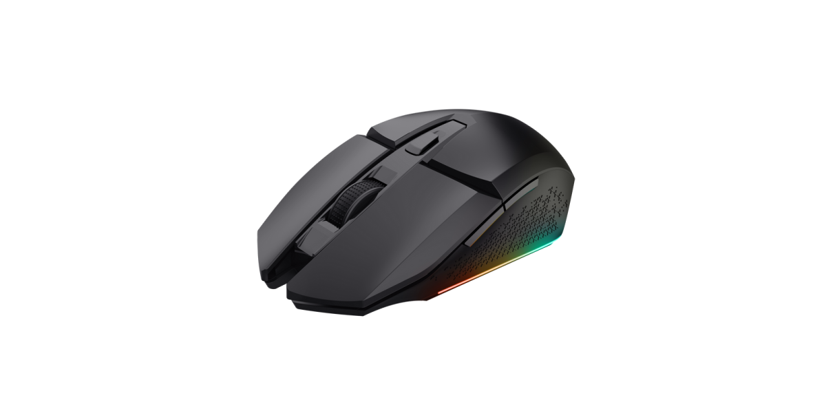 Mouse Gaming Trust GXT 110 Felox TR-25037, iluminat, 4800 dpi, Wireless,...