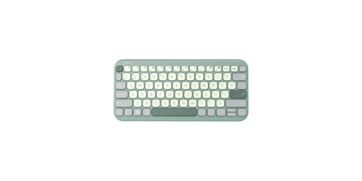 Tastatura wireless ASUS KW100 Green Tea Latte (90XB0880-BKB050) 