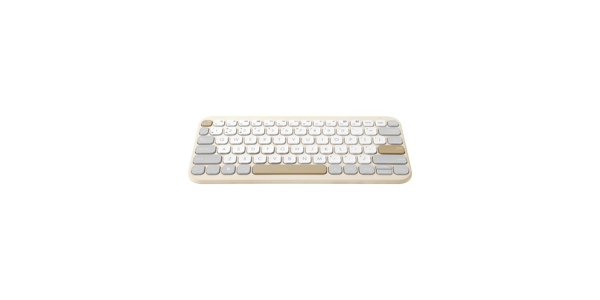 Tastatura wireless ASUS KW100 Oat Milk (90XB0880-BKB040) 651957