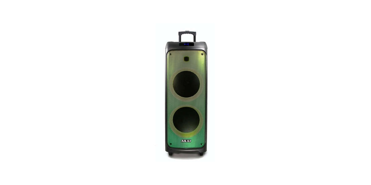 Boxa portabila Akai PARTY SPEAKER 1010, tip troller, 100W, negru 652421