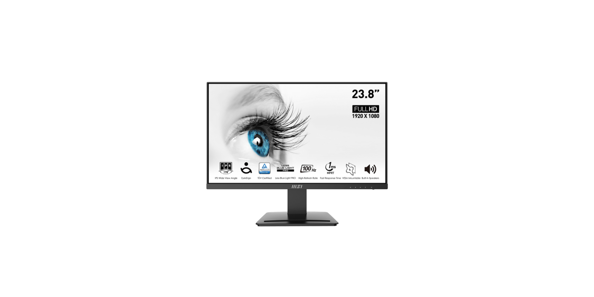 Monitor LED MSI PRO MP243X, 23.8", IPS Full HD, 1ms, Negru 