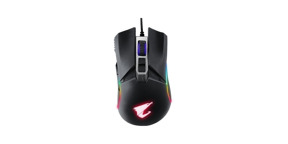 Mouse Gaming Gigabyte Aorus GM-AORUS M5, RGB, 16000 DPI, Negru 652171