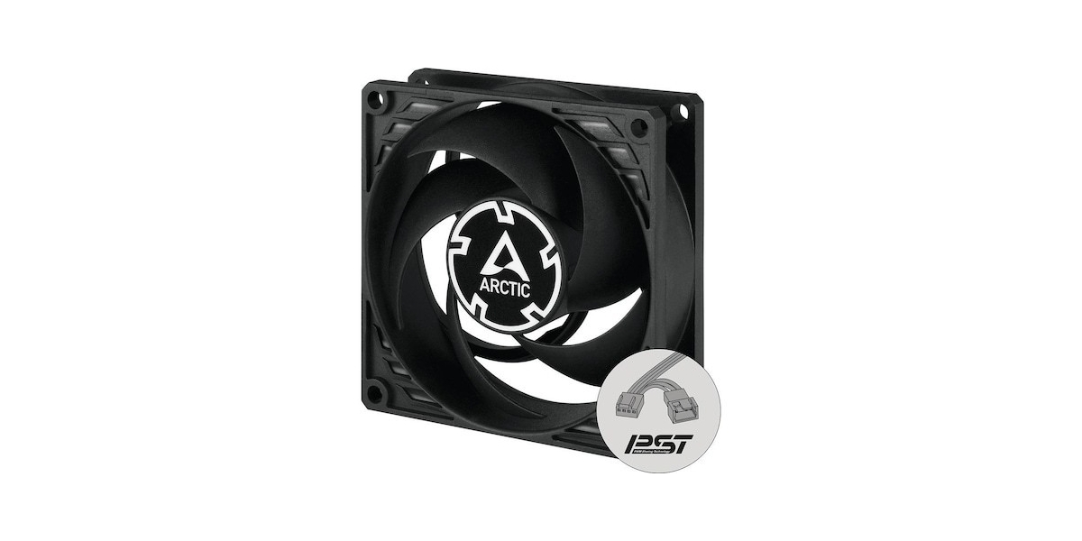 Ventilator Arctic ACFAN00151A, P8 PWM PST CO, 80 mm, 3000 rpm, Negru 652318