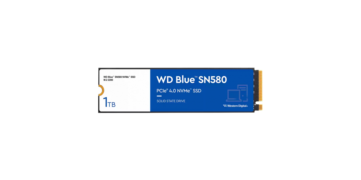 SSD Western Digital Blue SN580 1TB M.2 2280 PCIe Gen4 x4 (WDS100T3B0E) 