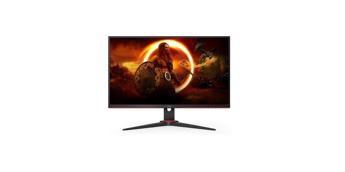 Monitor Gaming WLED IPS AOC 23.8" 24G2SPAE/BK, 4 ms, Full HD, Negru 