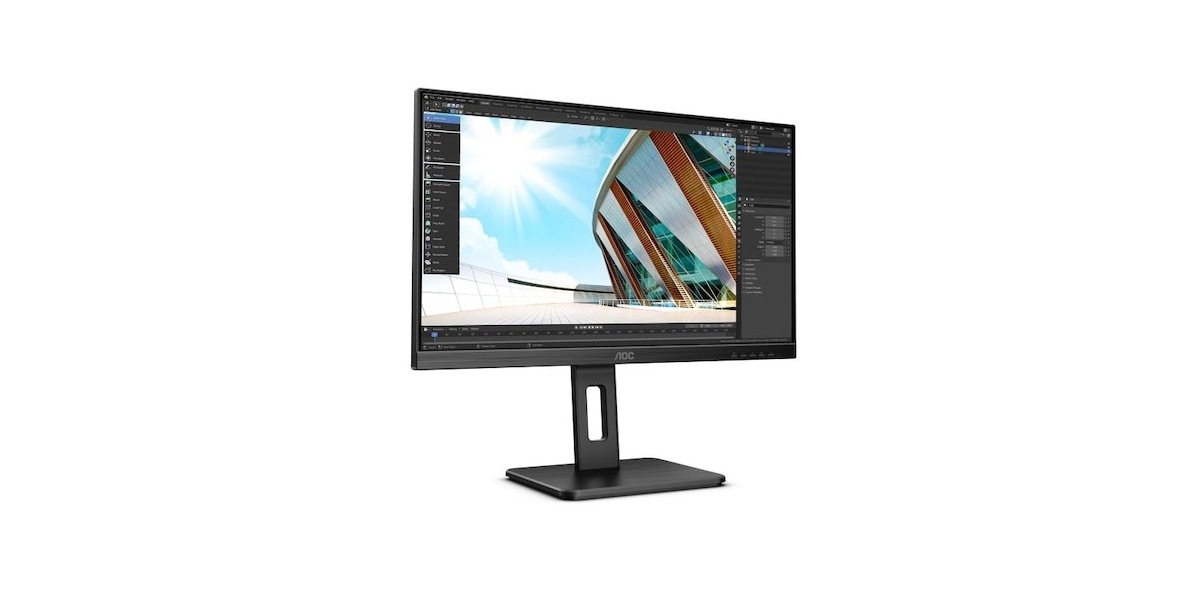 Monitor LED IPS AOC Q24P2Q, 23.8", WQHD, WLED, 4 ms, boxe 2*2W, negru 683118