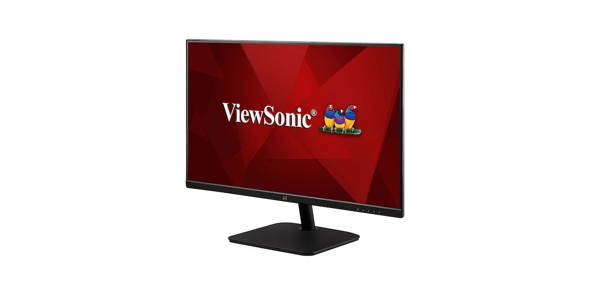 Monitor ViewSonic VA2432-H, 23.8", LED IPS, Full HD, 4 ms, Frameless, Negru...