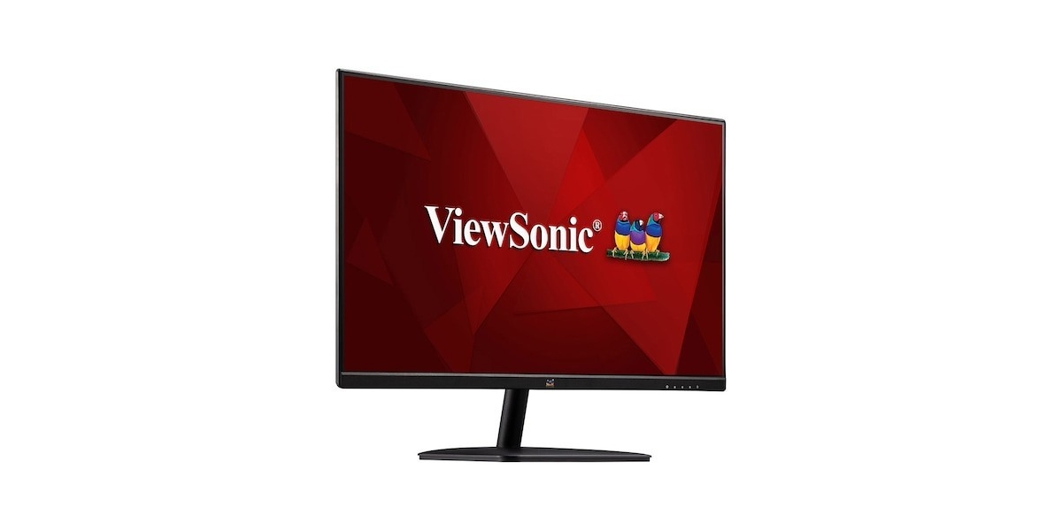 Monitor ViewSonic VA2432-H, 23.8", LED IPS, Full HD, 4 ms, Frameless, Negru...