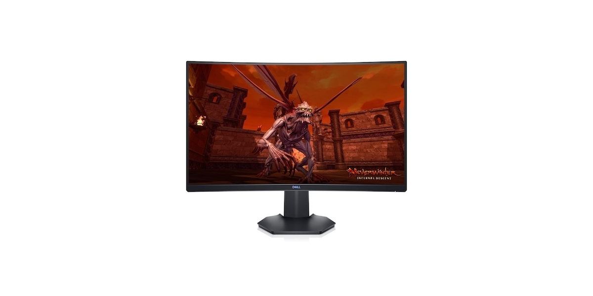 Monitor Gaming LED VA curbat Dell S2721HGFA, 27", Full HD, 1ms, Negru 