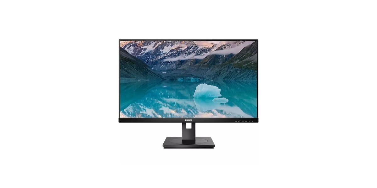 Monitor Philips VA 242S9JML/00, 23.8", FullHD, 75Hz, Pivot, 4 ms, Negru 