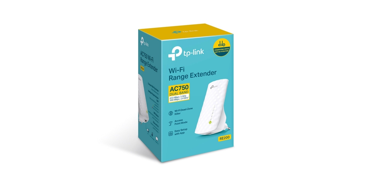 Range Extender TP-Link RE200, AC750, OneMesh™, Dual-Band, Smart Roaming...