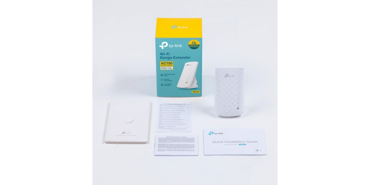 Range Extender TP-Link RE200, AC750, OneMesh™, Dual-Band, Smart Roaming...