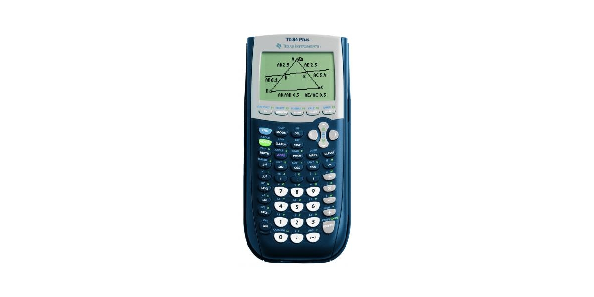 Calculator de birou Texas Instruments Grafic TI-84 Plus, Gri TI014352 