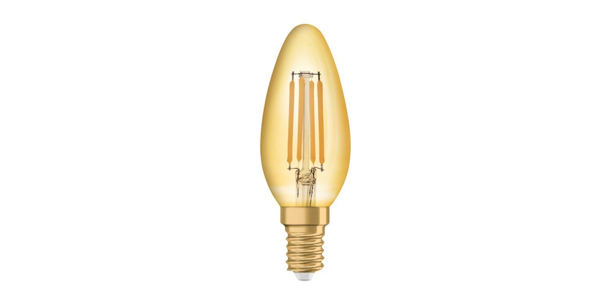 Bec LED Osram Vintage 1906 Classic, 4W, E14, Auriu 4099854091476 