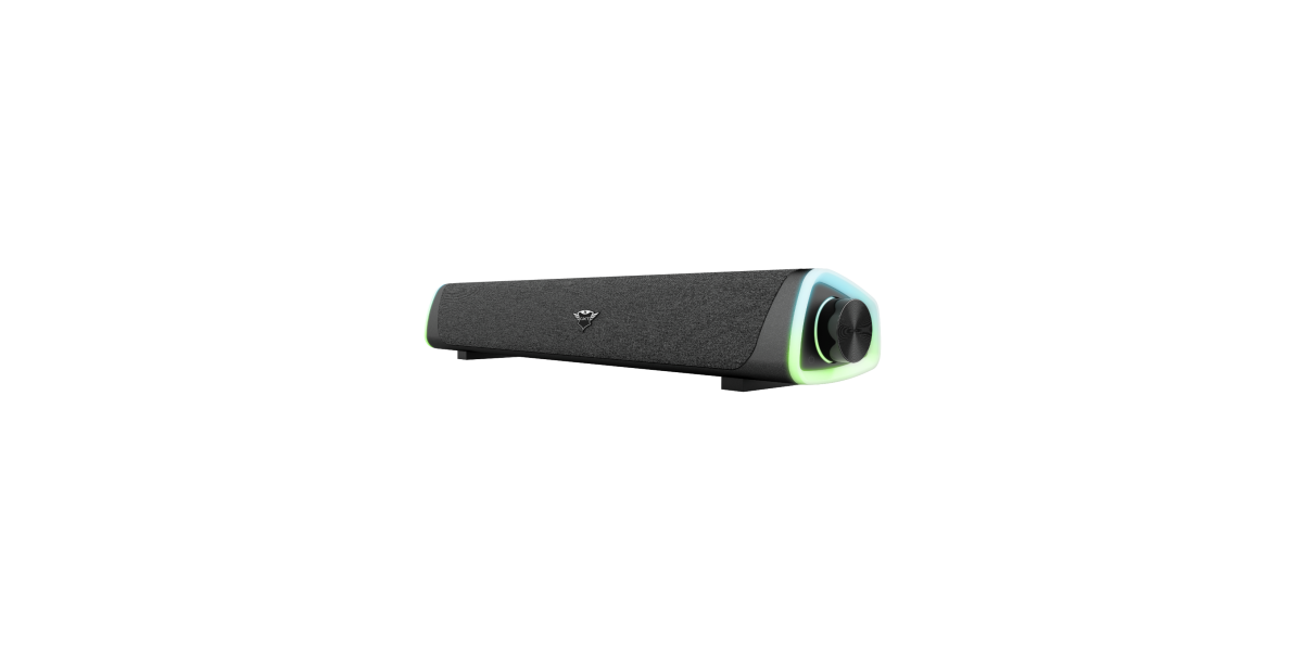 Difuzor pentru PC Trust, GXT 620 Axon Soundbar 24482, Iluminare RGB, Negru 