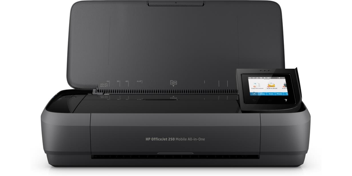 Multifunctional inkjet Color HP OfficeJet 250 Mobile AiO, A4, Wireless, Negru 