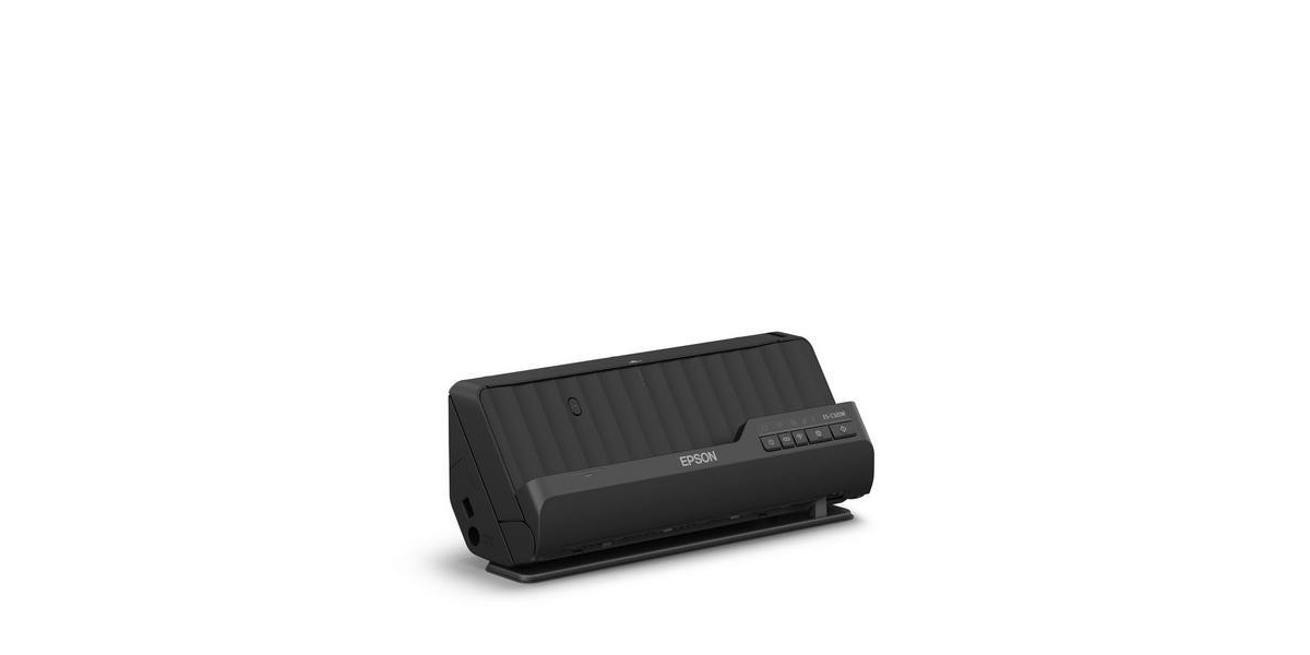 Scanner Compact Epson ES-C320W, A4, duplex, ADF, Negru B11B270401 