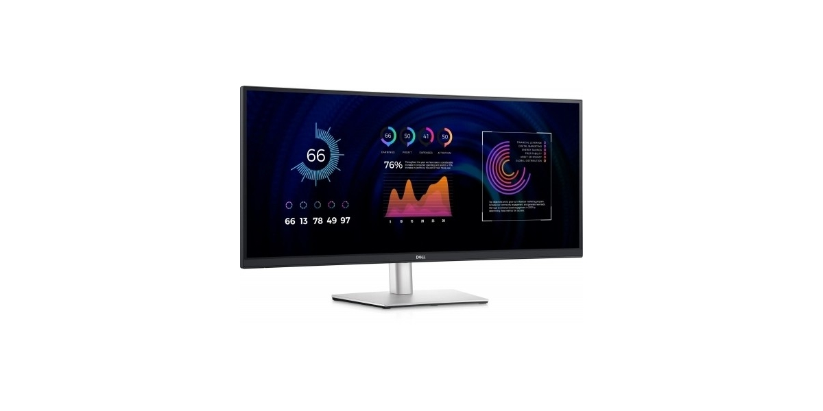 Monitor LED Curbat IPS Dell P3424WE 34", 5ms, Argintiu 