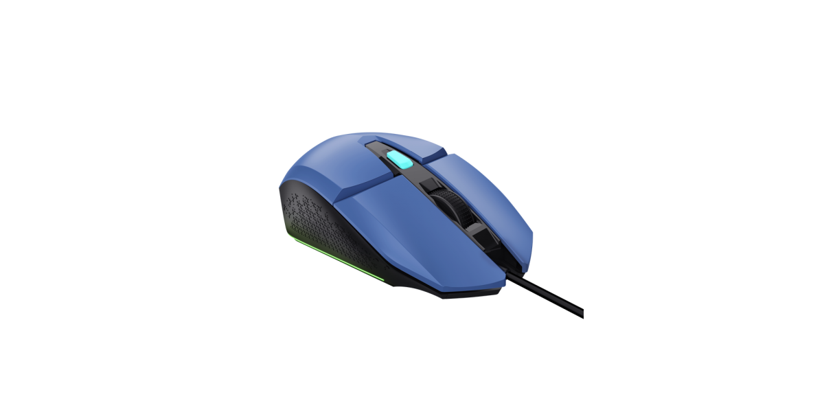 Mouse Optic Trust GXT109B Felox, USB, 6400 DPI, Albastru TR-25067 694492