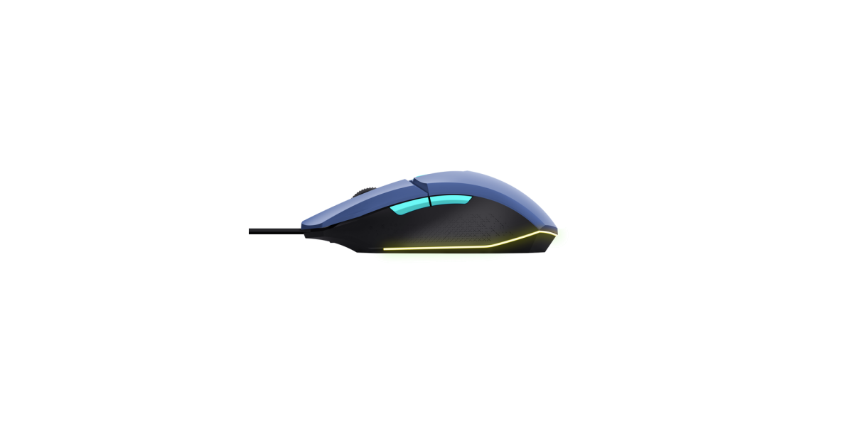 Mouse Optic Trust GXT109B Felox, USB, 6400 DPI, Albastru TR-25067 694493