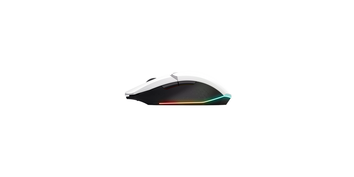 Mouse Optic Trust GXT110W Felox, 4800 DPI, USB Wireless, Alb TR-25069 694486