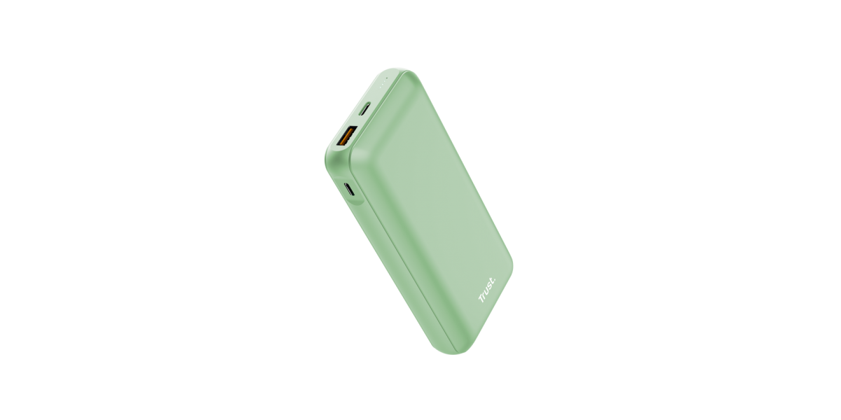 Power Bank Trust Redoh TR-25035, 20000mAh, 1x USB, 2x USB-C, verde 694471