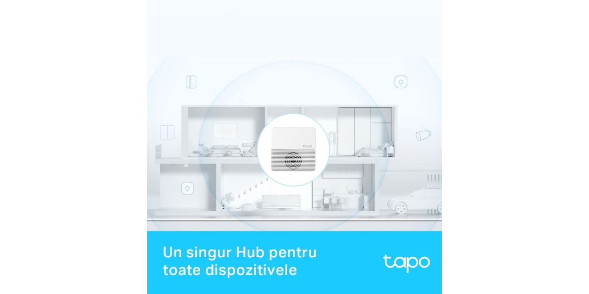 Tapo H200 TP-Link SMART HUB, difuzor incorporat, wireless 694408