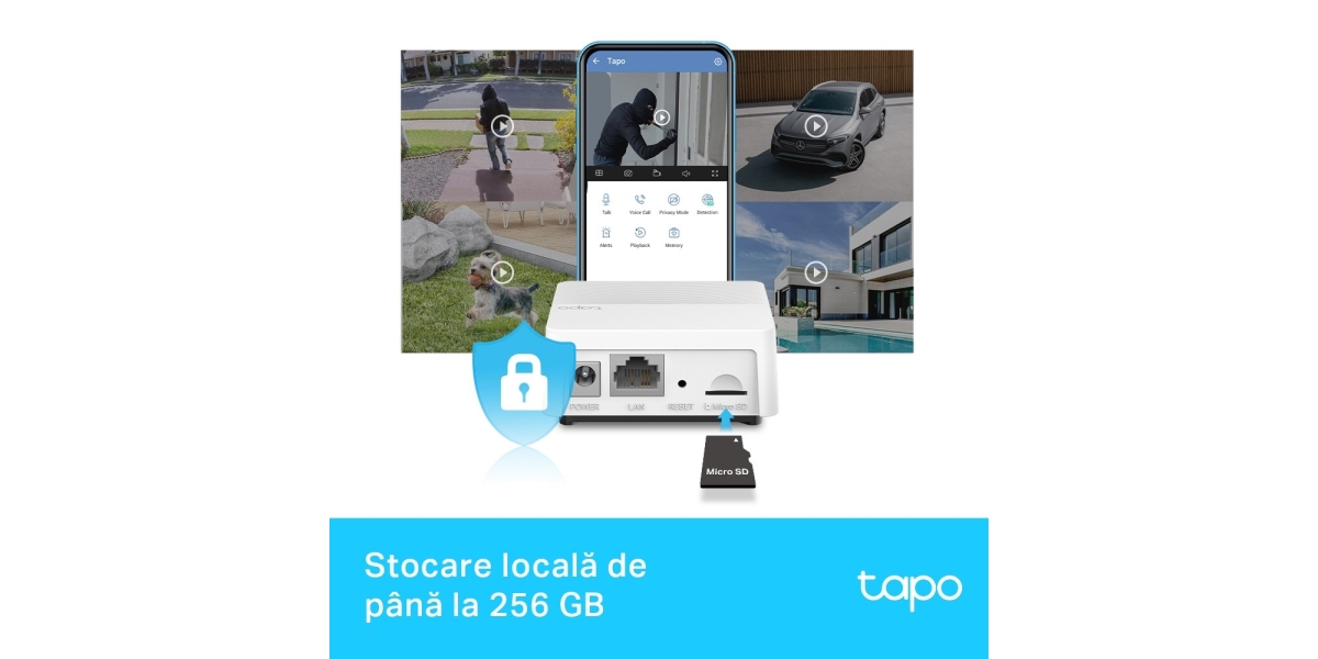 Tapo H200 TP-Link SMART HUB, difuzor incorporat, wireless 694410