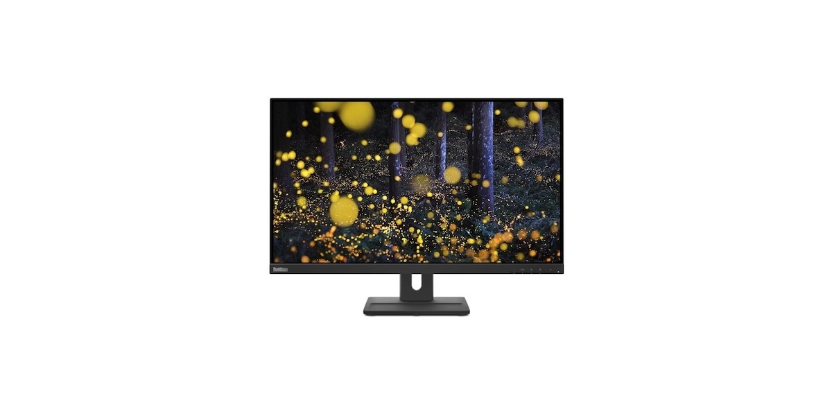 Monitor LED IPS Lenovo ThinkVision E27q-20, 27", QHD, 4ms, negru 