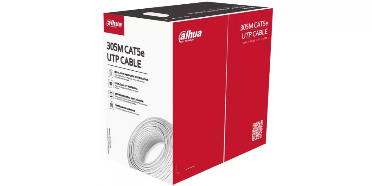 Cablu de retea UTP Dahua PFM920I-5EUN, Cat5E, 305 m 