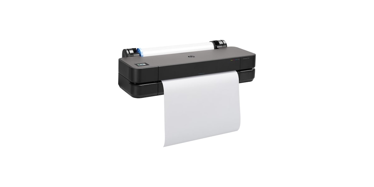 Plotter inkjet Color HP DesignJet T250, A1, Wireless, Retea, Negru 5HB06A...