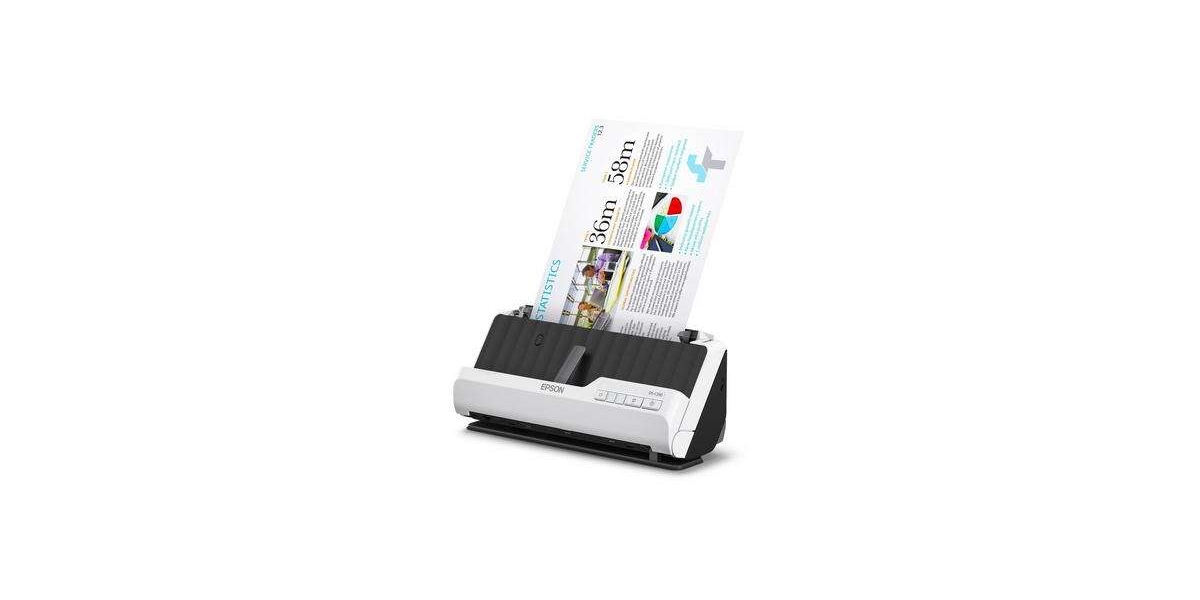 Scanner Compact Epson DS-C330, A4, Scanare ambele fete, Alb B11B272401 700900